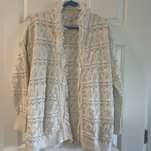 Intermix size medium Brady wrap cardigan - Picture 2 of 12